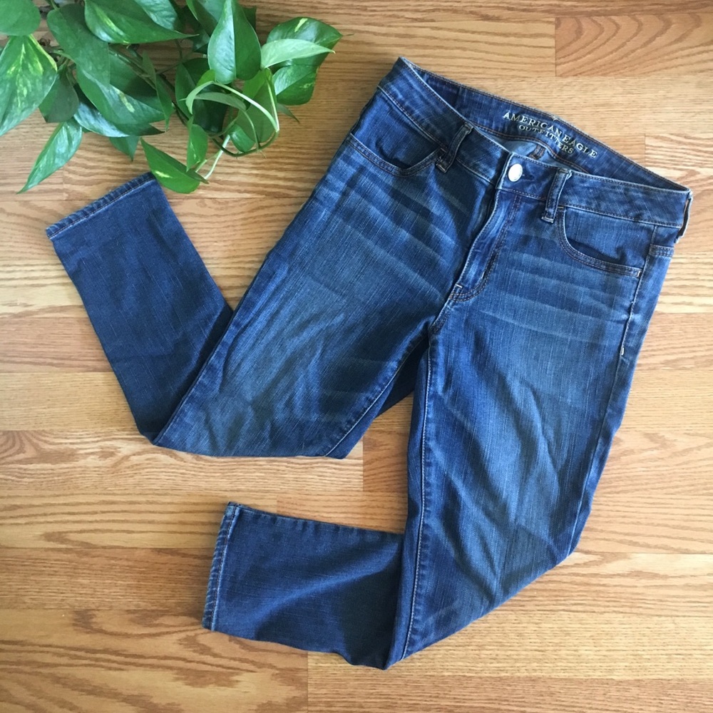 American Eagle High Rise Jegging Crop